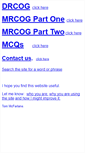 Mobile Screenshot of drcog-mrcog.info